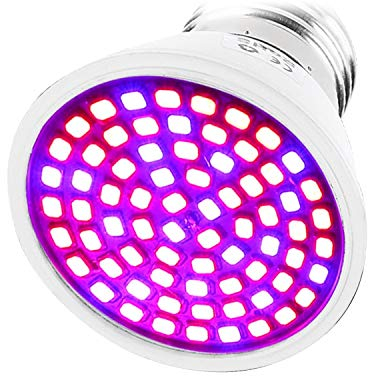 Bombilla de Cultivo LED, Lámpara de Cultivo de Plantas 220V E27 120 Ángulo de Haz Ancho para Plantas de Interior Cultivo de Plántulas de Verduras y Floración