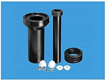 Mcalpine Universal WC Frame Inlet & Outlet Connector Kit Wall Hung Toilet Pan