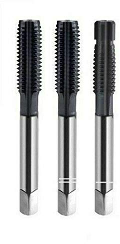 HSSE oder PM Gewindebohrer Handgewindebohrer Satz 1-2-F für VA/gehärtete Stähle, Größe: M4, Farbe: PM TiCN für gehärtete Stähle