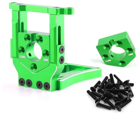 Alloy Quick Release Motor Mount 7760 for X-MAXX 8S 77086-4 XRT 8S 78086-4 Upgrade Parts (Green)