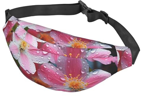 Sac banane divers légumes et fruits pour femme et homme - Sac banane imperméable avec ceinture réglable - Sac à bandoulière décontracté - Sac banane de voyage pour le sport, la course à pied, le