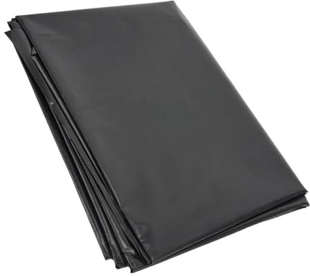 WGQJJEVQ Fischteichfolie, Teichfolie, schwarz, Ausverkauf, langlebig, flexibel, Garten- und Landschaftsbau, Folientuch, PE-Membran, Brunnen(XS)