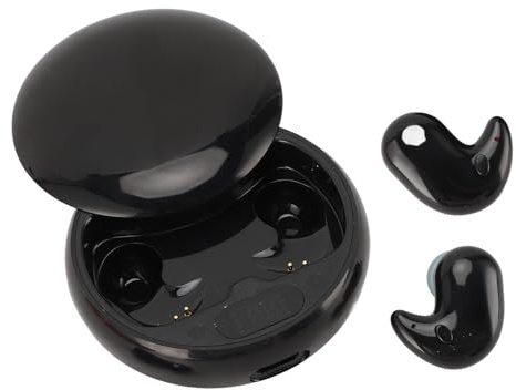 Sprachübersetzer Ohrhörer mit 144 Sprachen - für Reisen, Lernen, Geschäft mit HD-Sound, bis zu 40h Akkulaufzeit, Bluetooth 5.3 (Schwarz)