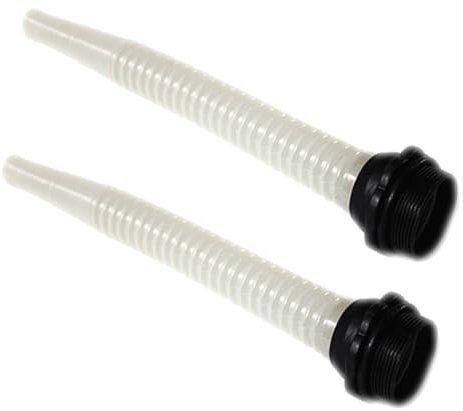SEWOART 2pezzi per e Carburante con Design Flessibile per Rifornimento Facile Sversamenti Compatibile con Taniche e Serbatoi