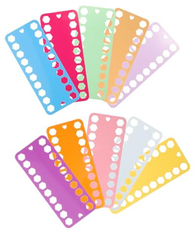 OHPHCALL 10stücke Kreuzstich-garnhalter Aus Kunststoff Für Stickgarn Nähgarn Einfädelbrett Stickgarn-wickler Für Handarbeitsgarn Und DIY-projekte