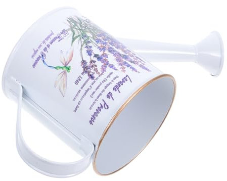 Garneck Regadera De Metal Vintage Decorativa para Jardín De Hojalata Artístico