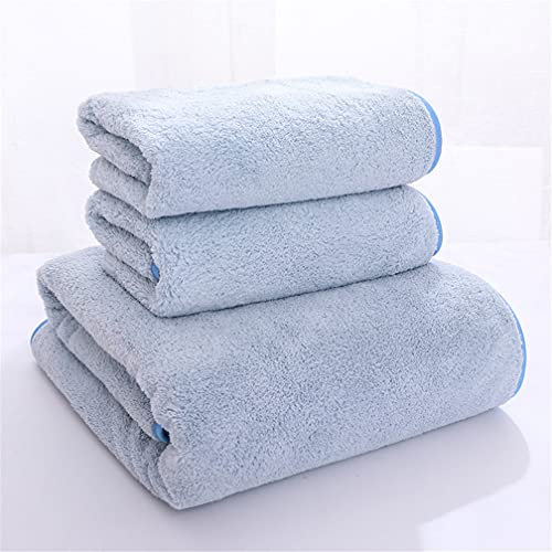 QTYQWC Badetuchset, Mikrofaser -Badetuchset, 1 Badetuch, 2 Handtücher, super weiches Extra großes Badetuch Duschtuch, B (D)