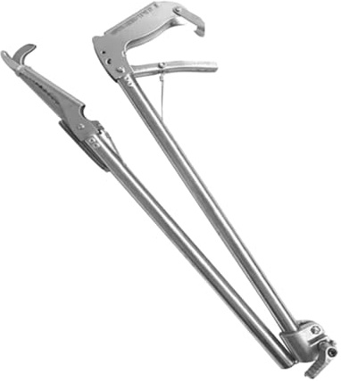 BESPORTBLE Stainless Steel Slip Crab Tong with Scissor Design EEL Clip for Seafood Lightweight and Portable Kitchen Tool for Lobster and Crab Handling