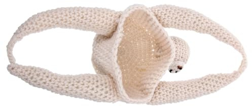 Gatuida Handmade Sloth Hanging Air Plant Holder Crochet Planter for Indoor Balcony Bedroom Office Decoration Cotton Rope Pendant Plant Holder for Succulents and Flowers Versatile Home