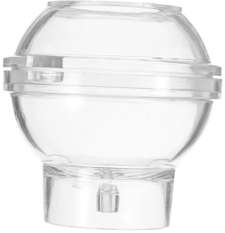 SAFIGLE Stampo Trasparente per Candele Sfera Acrilico Resistente e Durevole per Creazioni Fai da Te Aromaterapia e Decorazioni per Feste di Matrimonio