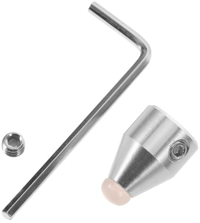 WHAMVOX Soporte para Pies de Diapasón de 8 Mm con Base de Cristal Rosa, Accesorio Compacto y Portátil para Meditación y Yoga Curativo, Compatible con Diapasones de Aleación