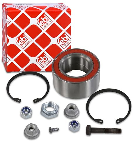 febi bilstein 03662 Radlagersatz mit Anbaumaterial, 1 Stück | Kompatibel mit: SEAT CORDOBA, CORDOBA Vario, IBIZA II, INCA, TOLEDO I, VW CADDY II Großraumlimousine