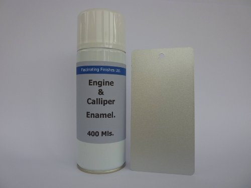1 x 400ml Aerosol Silver Glitter/Sparkle Heat Resistant Brake Caliper & Engine Paint