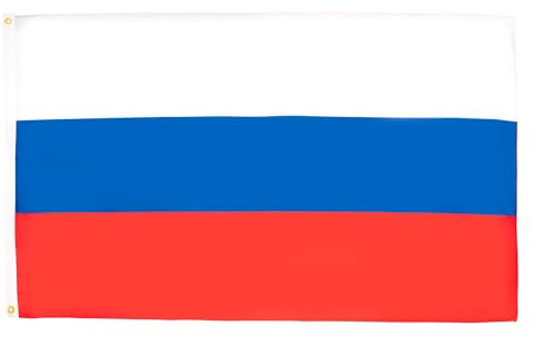 AZ FLAG Flagge Russland 90x60 cm Fahne Russische Leichtes Polyester 2 Ösen