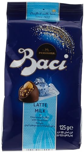 Baci Perugina praline cioccolato latte ripieno nocciole senza glutine 125 gr