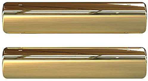 Ultion Sweet Gold Squared 12 Letter Box/Letterplate | Insulated, Multi-layer, Modern Design, Part of the Ultion Sweet Range, Matching Hardware Available