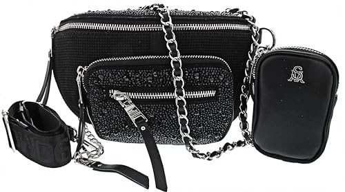 Steve Madden Damen Bmaxima 13000640, Schwarz