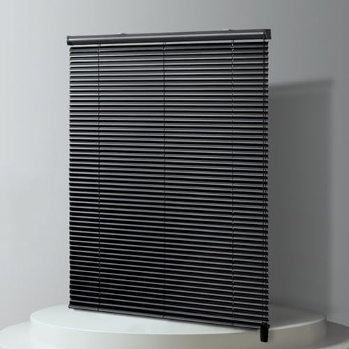 ZHUOZ1T Aluminium Jalousie nach Maß,Alu Jalousien,Fenster und Tür Jalousie,Jalousette mit Lamellen für den Innen-Bereich,Sicht-,Licht- und Blendschutz,Mit Zubehör,Anpassbar,Breite x Höhe (70x200cm)