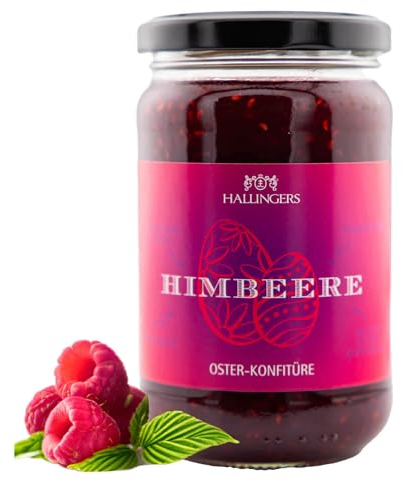 Hallingers Genuss Manufaktur Ostergeschenke für Osterkörbchen zu Ostern, Handgerührte Konfitüre fürs Osterfrühstück