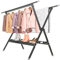 REAMIC Faltbarer Wäscheständer,98 Zoll Heavy Duty Wäschetrockner Rack,Schuhe und Kleidung Wäscheständer, Kleidungsständer mit winddichten Haken für Indoor Outdoor