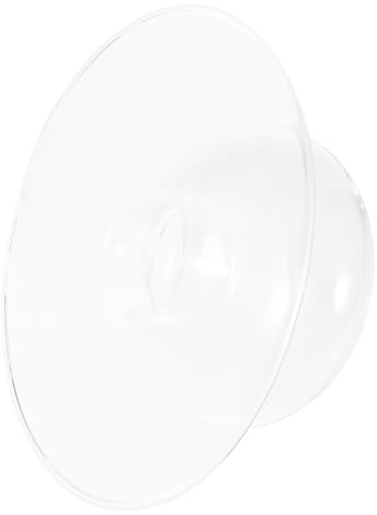 Zerodeko Plate with Dry Ice Smoke Effect for Home Hotel Cocktail Drinks Decorative Glass Bowl Smoking Cup Cover Tableware Accessory for Unique Dining Experience