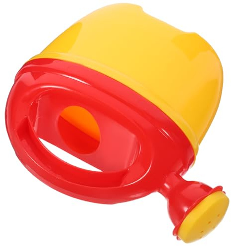 CVUTOVO Arrosoir en Plastique pour Garçon et Filles et Bébés, Petit Format Jaune, Jouet d'eau D'extérieur Bain, Adapté Plage et Jardin, Léger et Facile à Manipuler