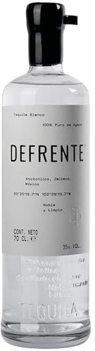 Defrente Tequila Blanco 70 cl – Smooth Blue Agave Blanco with Citrus & Pepper Notes - 35% ABV
