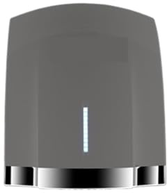 BINGNU A904 Fully Automatic Induction Hotel Home Bathroom Hand Dryer, 1800W Power Hot And Cold Hand Drying Machine White/gold for bathroom, restaurants(Grijs)