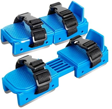 Bosiyrggrl Patins de Hockey sur Glace pour Tout-Petits Réglables avec Double Lame pour Débutants, Fermeture à Sangle pour Patins à Glace pour Petits Enfants.