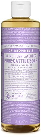 Dr. Bronner's: Lavendel Liquid Soap - Flüssigseife 475 ml