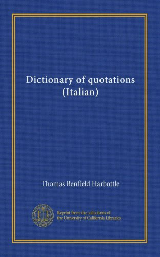 Dizionario delle citazioni (italiano)