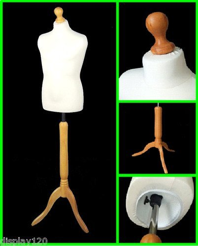 Childrens Age 10/12 Dressmakers Dummy / Mannequin Kids Unisex Tailors Display Bust