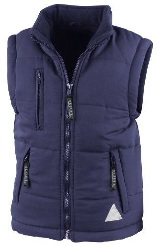 Result Kinder Gilet Ultra Padded (M) (Marineblau)