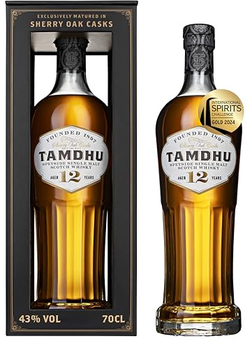Tamdhu 12 Years Old Speyside Single Malt Scotch Whisky 43% Vol. 0,7l in Giftbox