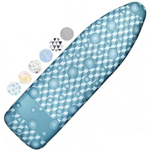 Ironing Board Cover and Pad, 15x54 Standard Size, Scorch Resistant