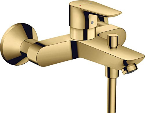 hansgrohe 71740990 Talis E Badrumsarmatur ytmonterad polerad guld optisk ettgreppsblandare