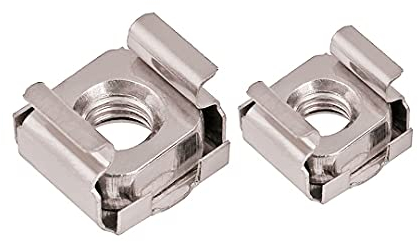 BOZONLI M6 Dado in Gabbia, Dadi ingabbiati per Armadi di Rete Rack Patch Panel e Armadi di Server