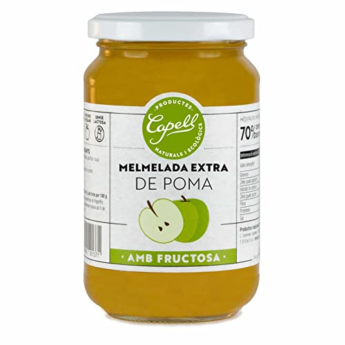 MERMELADA DE MANZANA con fructosa 400gr.