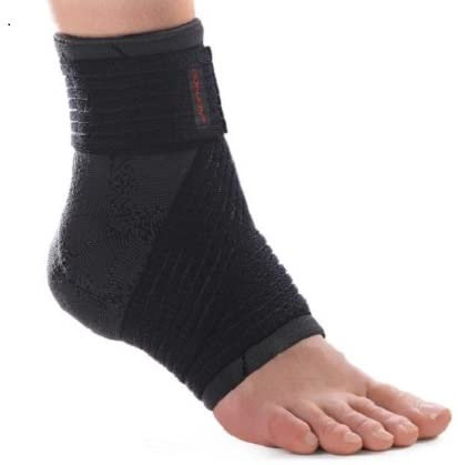 DJO StrapiLax cavigliera elastica con bendaggio regolabile (M)