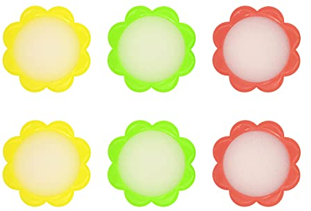 JJWNMLL 6 Stück Anfeuchter Schwamm Finger Runde Nass Finger Dämpfer Hand Fingerspitzen Nass Anti-Rutsch Finger Schwamm Moisteners zum Zählen von Bargeld Geld