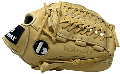 FL-120 RH Guante de béisbol de cuero Infield/Outfield/Pitcher 12, Beige (REG (para diestro El guante se lleva a la izquierda))
