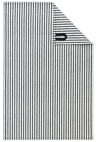 Cawö Home Geschirrtücher Cuisine Zoom Streifen 121 schwarz - 97 50x70 cm