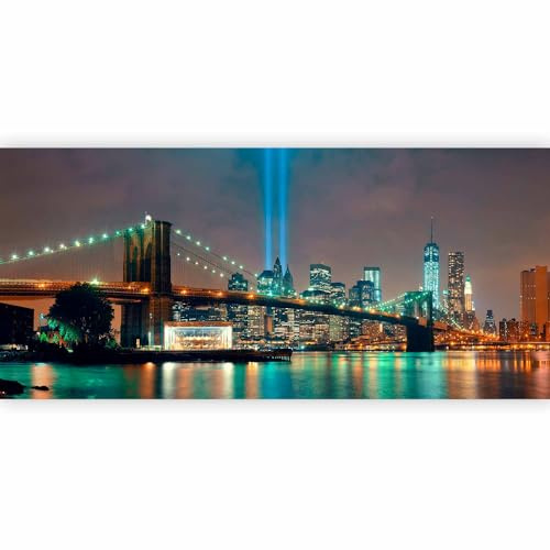 murando PREMIUM Fotomurales Nueva York 550x250 cm XXL Papel de esquina Papel pintado tejido no tejido Decoración de Pared decorativos Murales moderna de Diseno Ciudad City Panorama d-A-0035-a-a