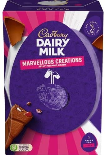 Cadbury Marvellous Creations Chocolate Easter Egg, 202g