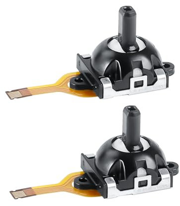 Ceozon Hall Effect Joystick Replacement Drift Repair Accessories 2 Pack Hall Electromagnetic Thumbstick Repair Kit Compatible with Rog Ally Handheld Gaming Console, GPD Win3，Wearable VR Controller