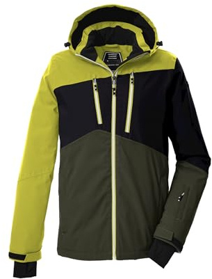 Killtec Herren Skijacke Funktionsjacke mit Kapuze und Schneefang KSW 306 MN SKI Jckt wasserdicht, Winddicht, atmungsaktiv