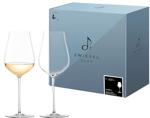 Zwiesel Glas x Tim Raue Weißwein- und Portweinglas Kolibri (2-er Set), in Handarbeit mundgeblasene Weingläser, edle Kristallgläser für Weißwein (Art.-Nr. 124274)