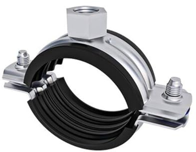 10 Stück Lancelot Rohrschelle mit Mutter 26-30mm 3/4“