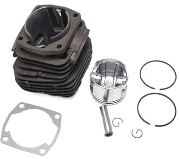 ULPTOBKUD G4500 Chainsaw Cylinder Piston Set Kit 43mm With Washer For With G455 AVS 4500 45CC Components Chainsaw Parts Universal
