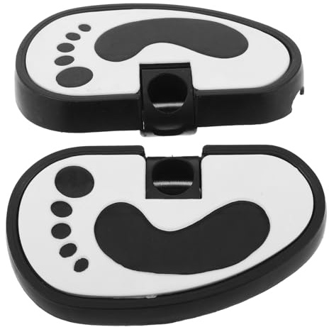 LRXIYODE Supporto Pedane per Triciclo Pedalini Ricambio in Plastica Resistente Poggia Piedi per Triciclo Accessori Sicuri per Passeggiate e Attività Outdoor Familiari
